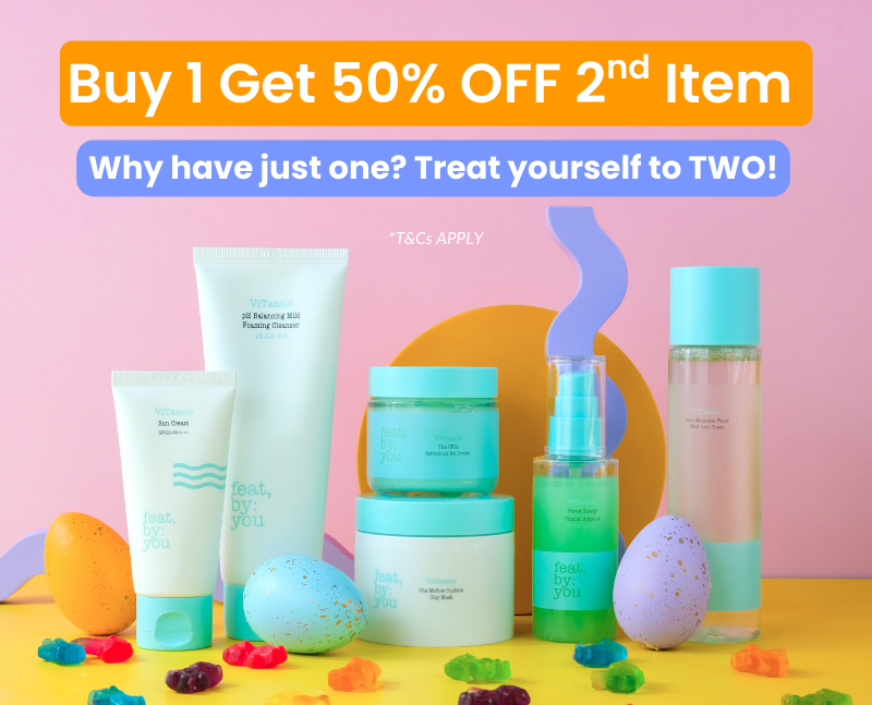 BUY 1 GET 50% OFF 2nd Item
