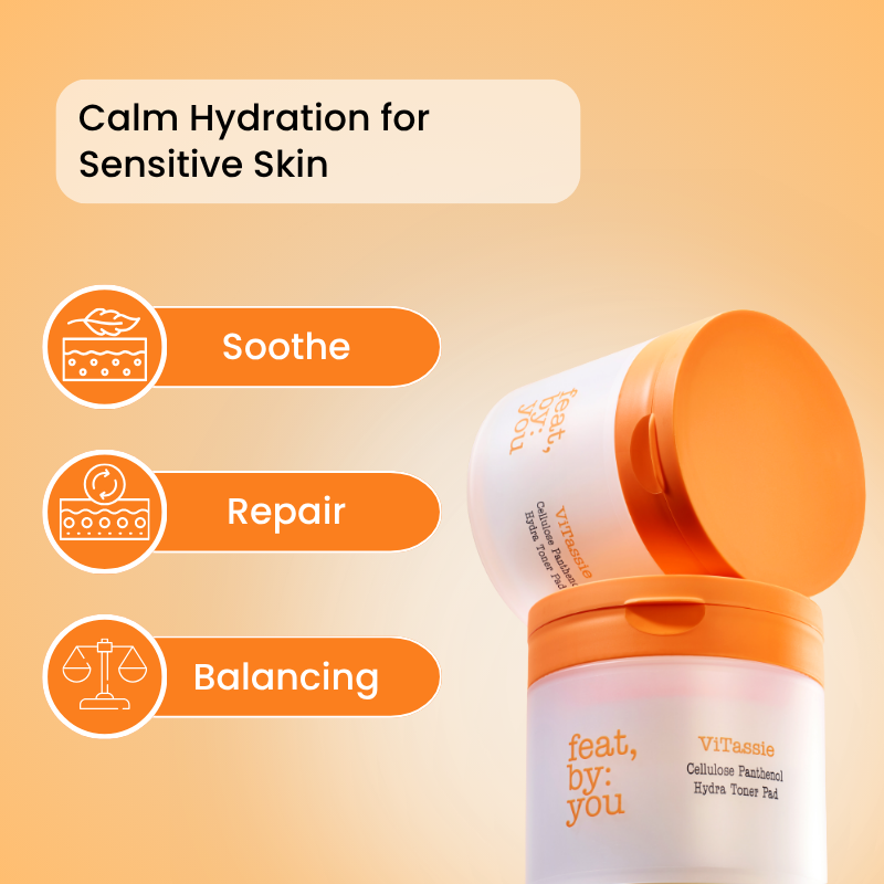 Vitassie Cellulose Panthenol Hydra Toner Pad