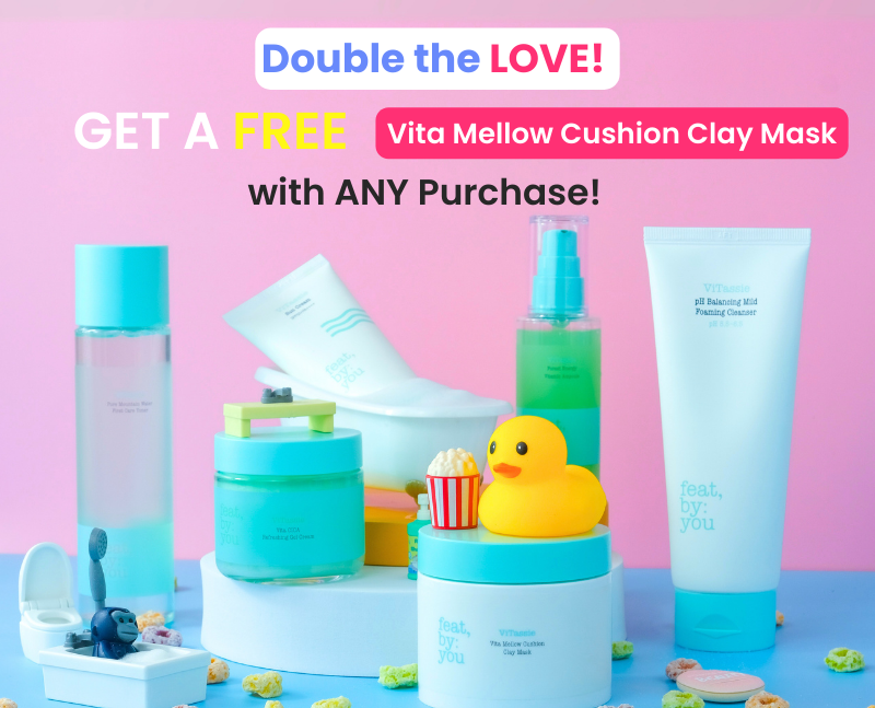 GET A FREE CLAY MASK WITH ANY PURCHASE