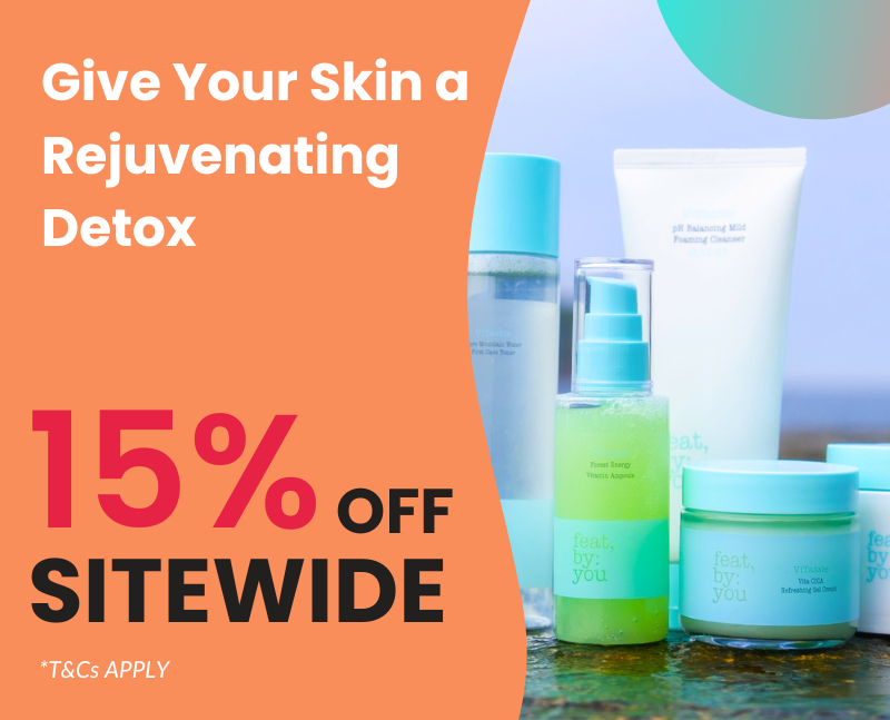 GET 15% OFF SITEWIDE FEAT BY YOU